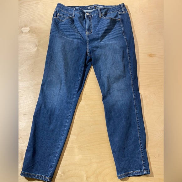 torrid Denim - TORRID Trio Fit Skinny Jeans 16R-20R Limitl Stretch (KK)